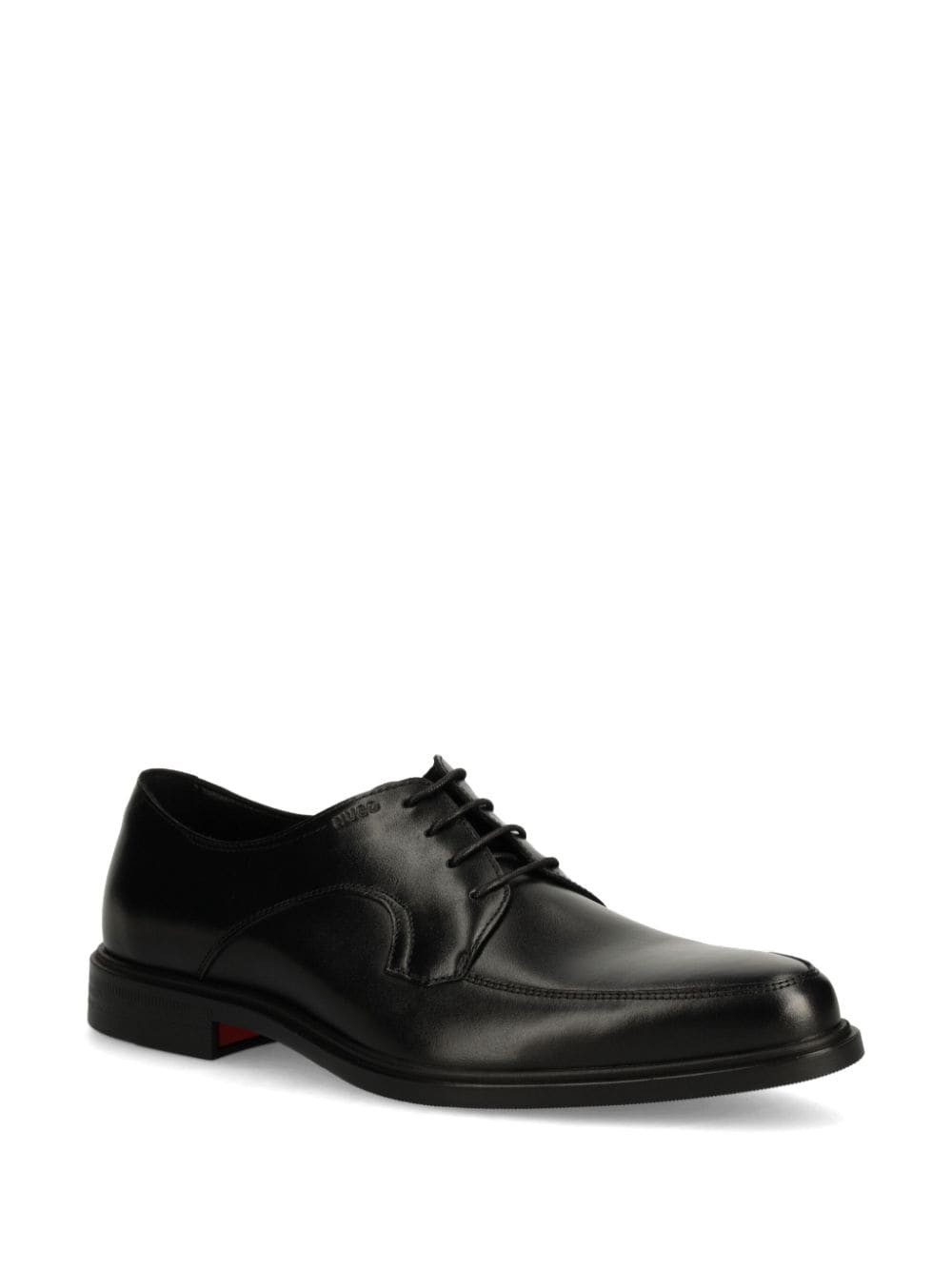 Shop Hugo Leather Brogues In Black