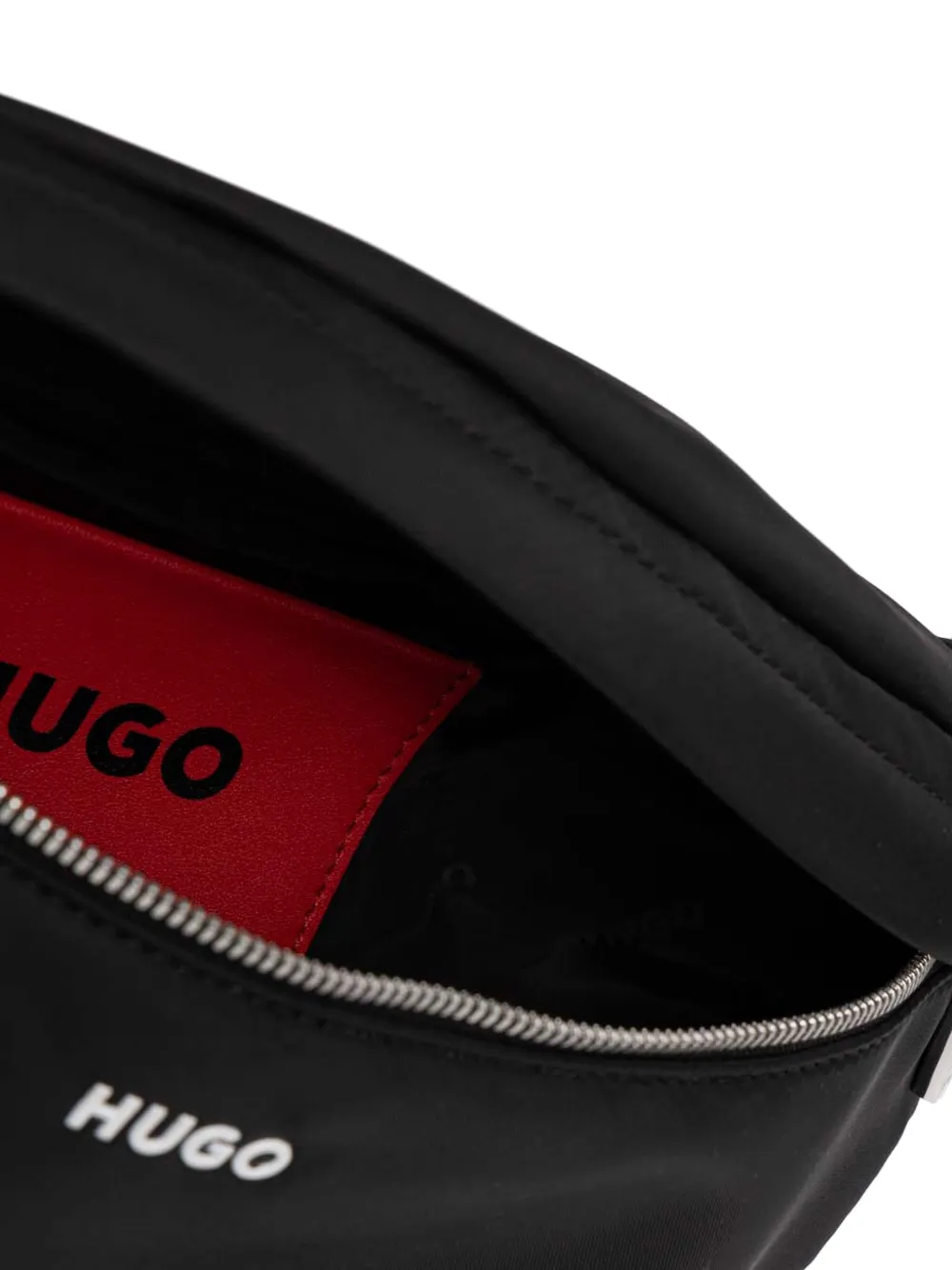 HUGO Heuptas met logo Zwart