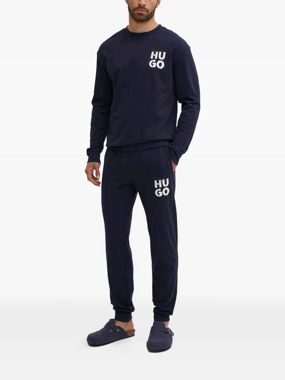 HUGO sudadera con detalle del logo | Sudaderas | Image 2