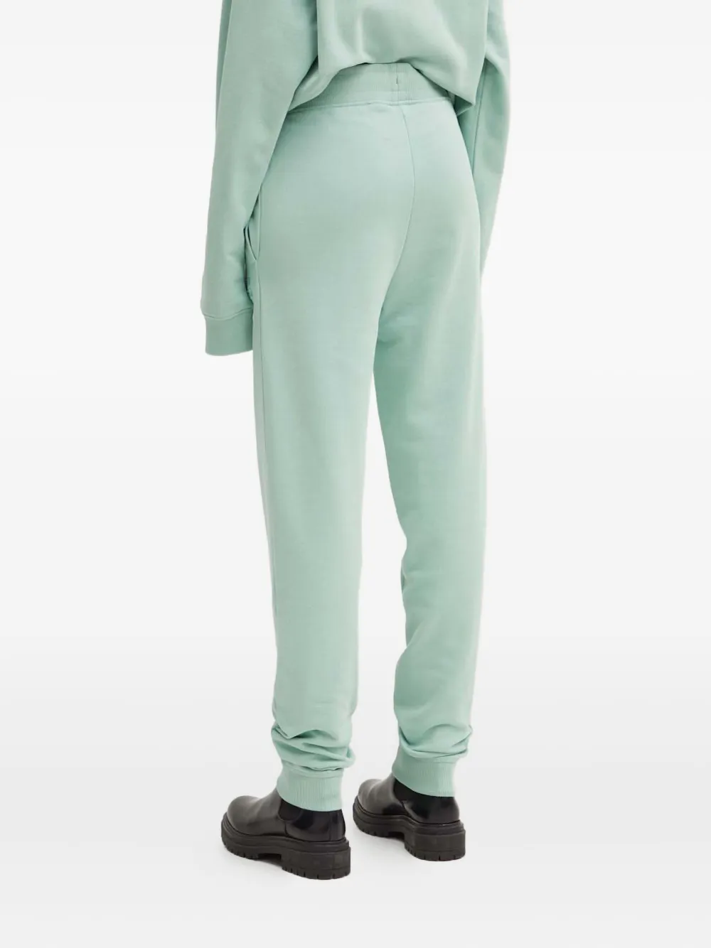 HUGO Broek met borduurwerk Groen