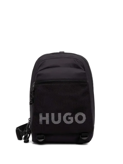 HUGO logo-print backpack