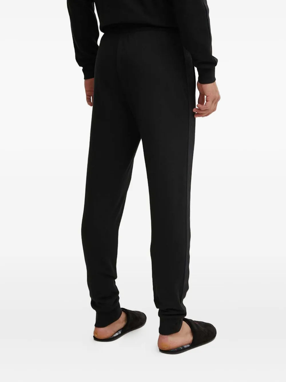 HUGO Katoenen trainingsbroek Zwart