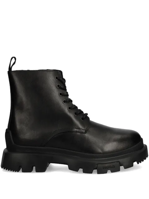 HUGO bottes en cuir