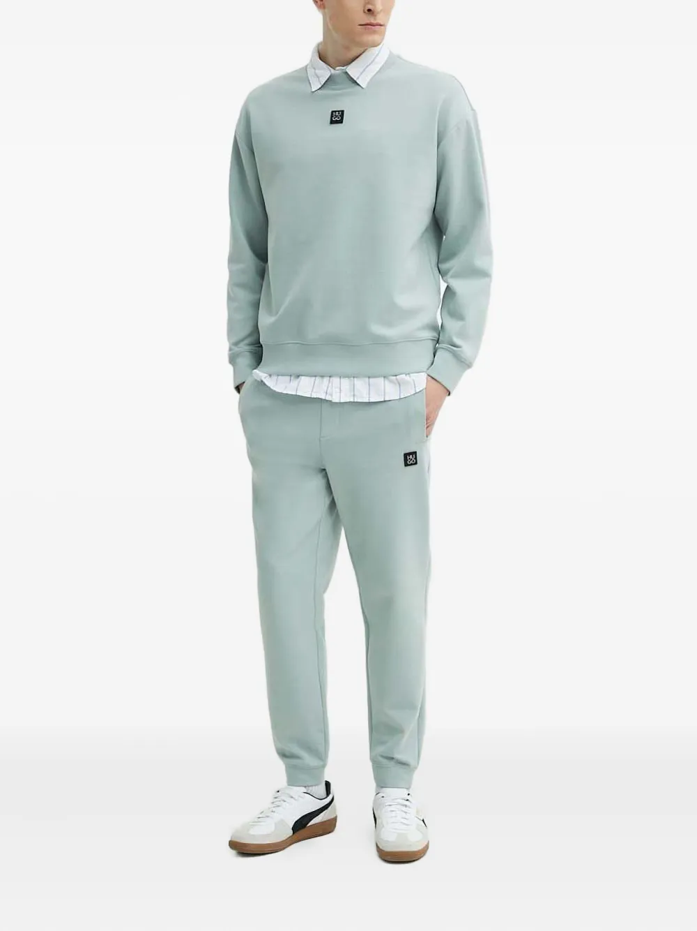 HUGO drawstring logo trousers | 트랙팬츠 | Image 2