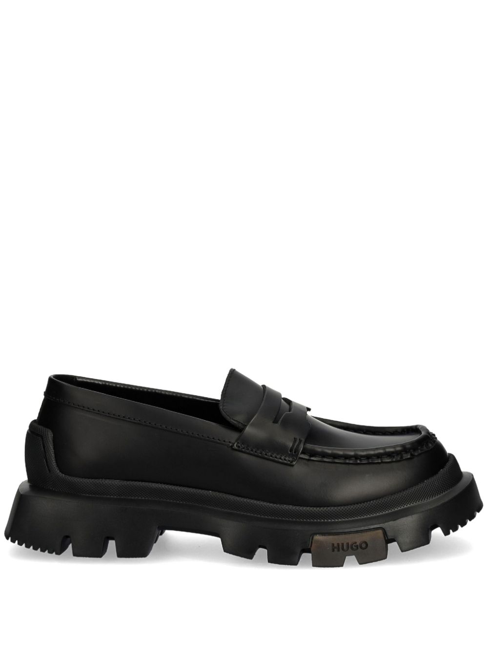 HUGO Fabian loafers Zwart