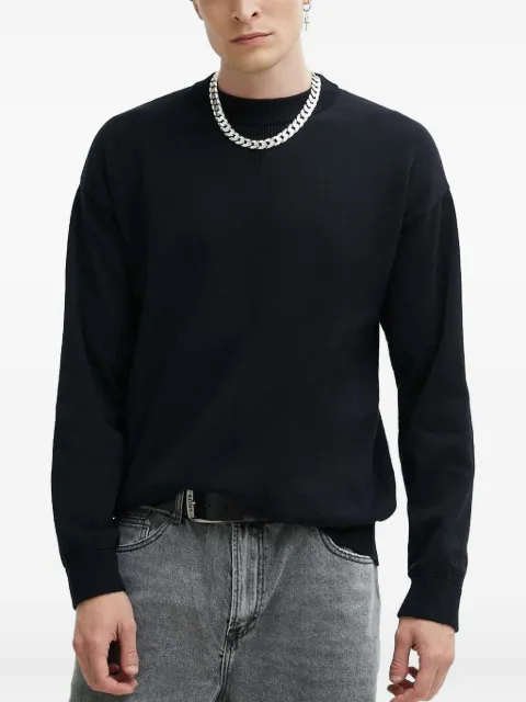 HUGO ribbed crew neck knitwear