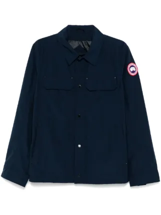 Navy blue canada goose jacket best sale