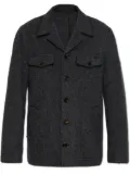 Dolce & Gabbana mélange-effect shirt jacket - Grey
