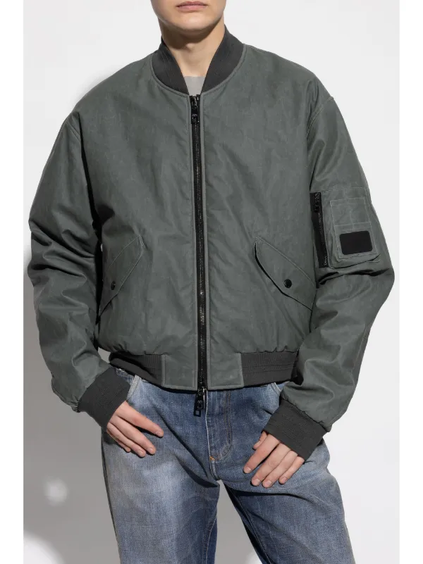 Dolce & Gabbana MA-1ジャケット グレー　44 Dolce & Gabbana Jaqueta Bomber Classic Flight | Cinza | FARFETCH BR
