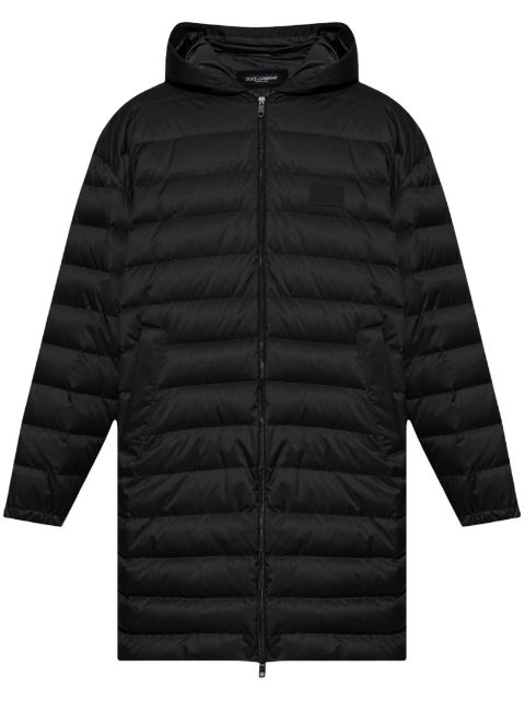 Dolce & Gabbana hooded padded coat Men