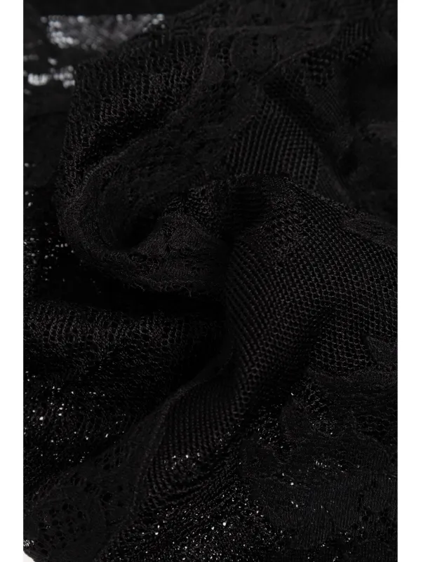 DOLCE & GABBANA レーススカーフ 【関税込】 Dolce & Gabbana レース スカーフ | ブラック | FARFETCH JP