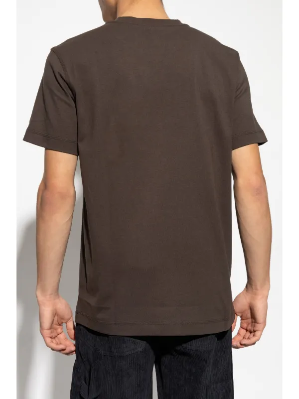 Burberry EKD-print T-shirt | Brown | FARFETCH IN