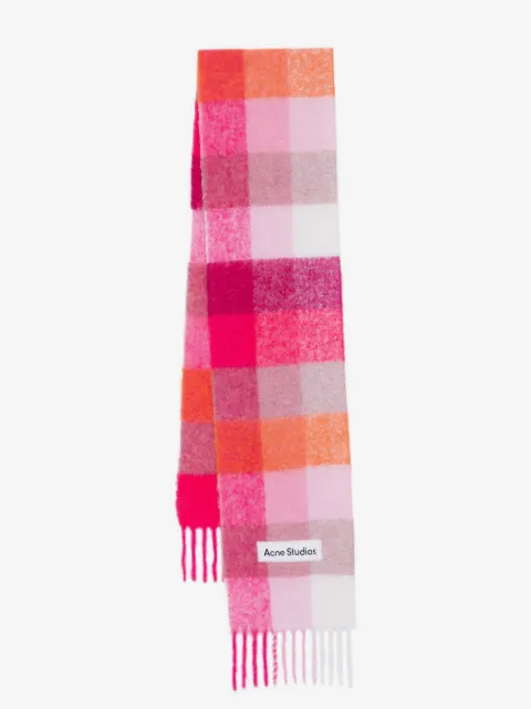 Acne Studios écharpe à carreaux