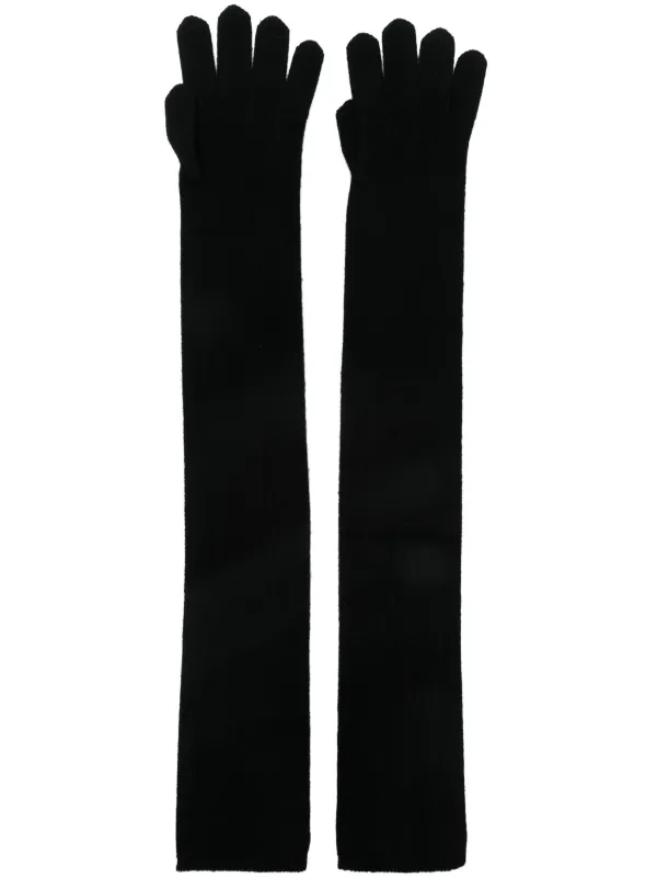 Max Mara カシミア手袋 | ブラック | FARFETCH JP