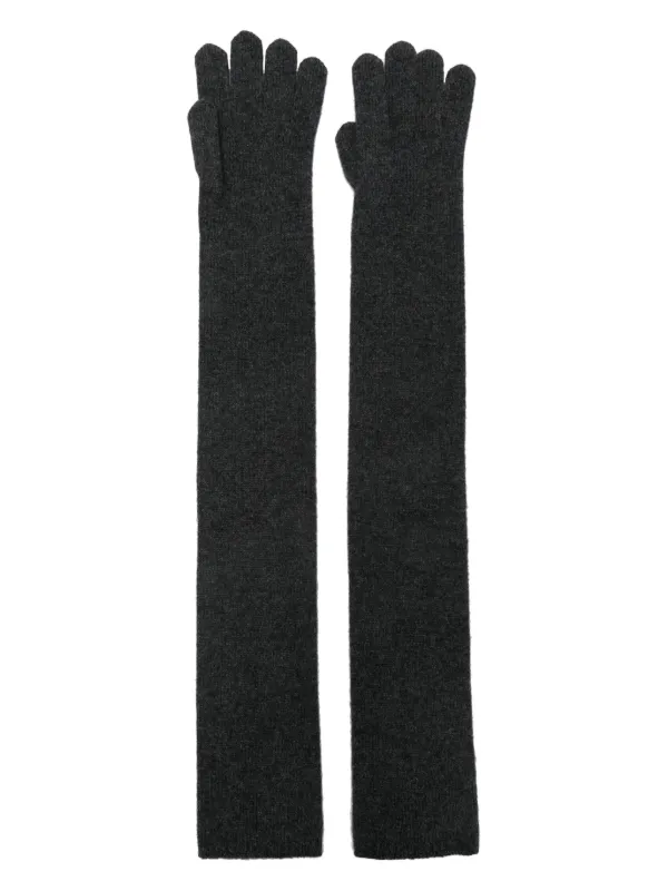 Max Mara カシミア手袋 | グレー | FARFETCH JP