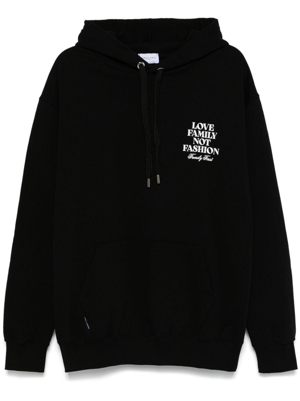 logo-print hoodie