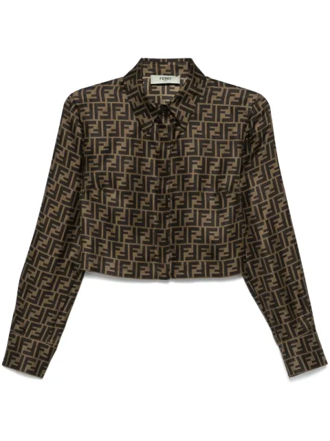 FENDI FF-print shirt 