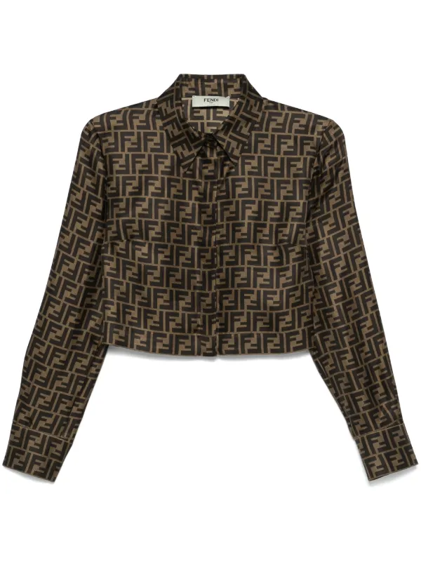 Fendi logo blouse 2025
