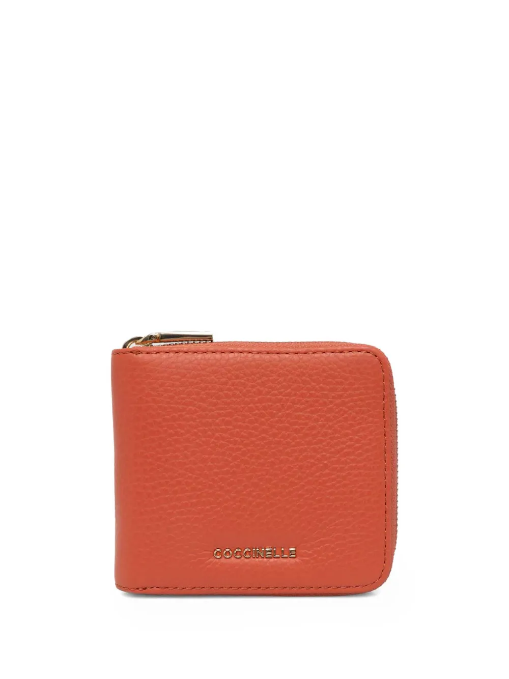 Coccinelle Portemonnee met logoplakkaat Rood