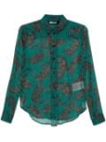 Just Cavalli leopard-print shirt - Green