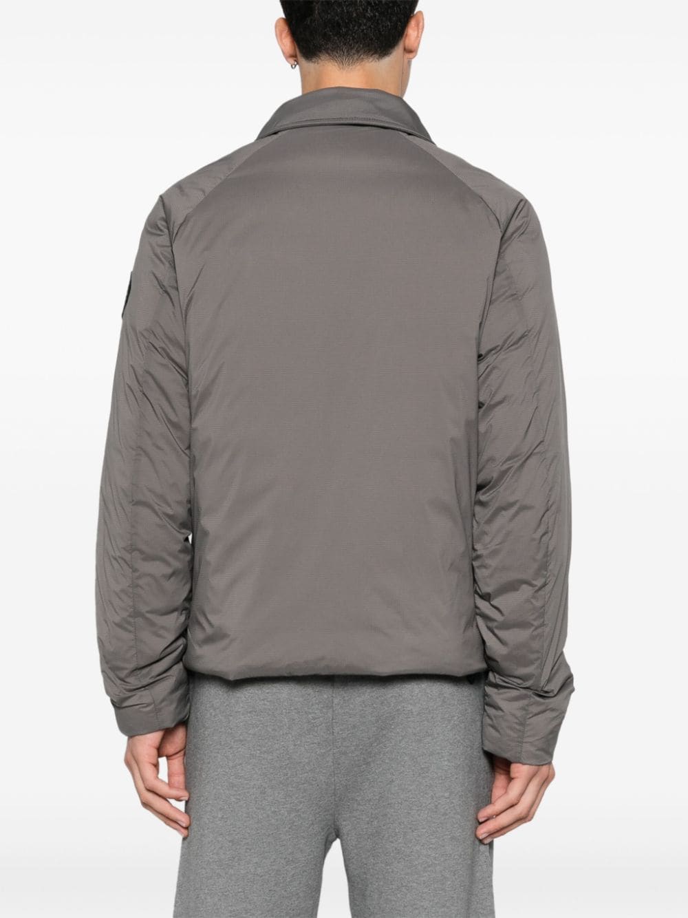 Shop Canada Goose Lodge Coach Jacket In Grau