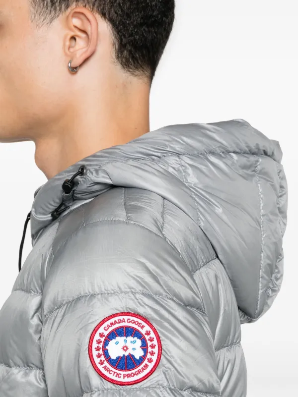 Canada Goose Crofton Packable Hooded Jacket Grey FARFETCH UK