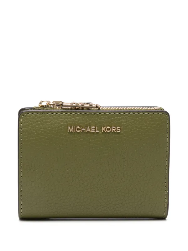 Michael Michael Kors Small Empire Wallet Green FARFETCH IE