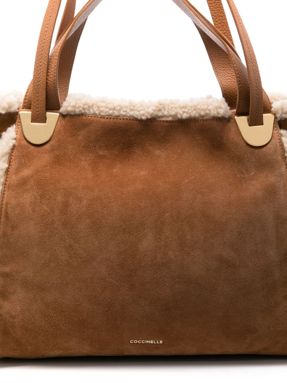 Shop Coccinelle Medium Oliver Tote Bag In 552 Brown