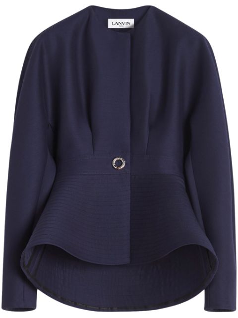 Lanvin peplum-hem jacket Women