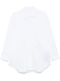 Palm Angels monogram-embroidered shirt - White