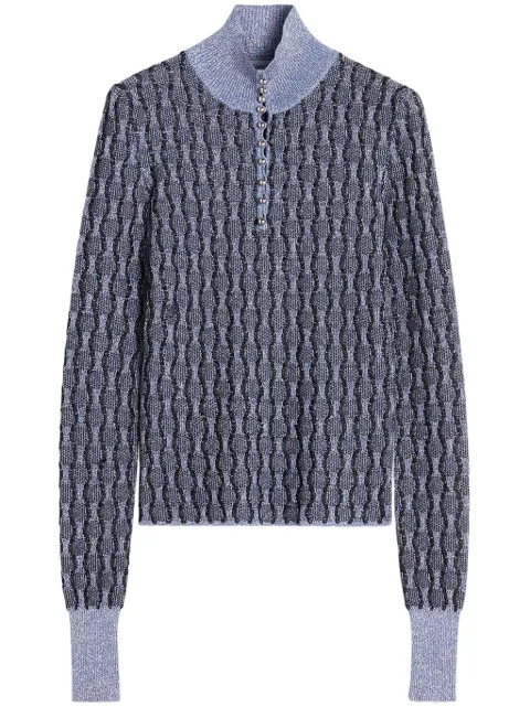 Lanvin lurex-detail jumper