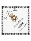 Moschino Teddy Bear foulard - White