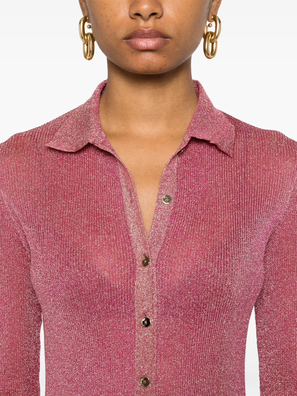 Blumarine Tuta intera lamé | Image 5