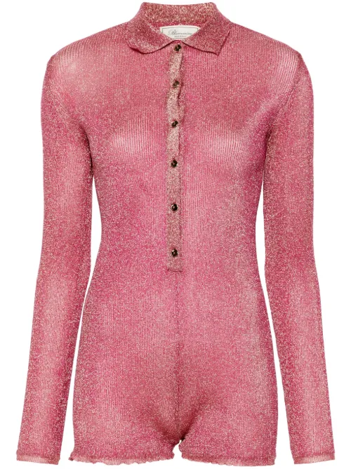 Combinaison en maille métallisée - Blumarine - Modalova