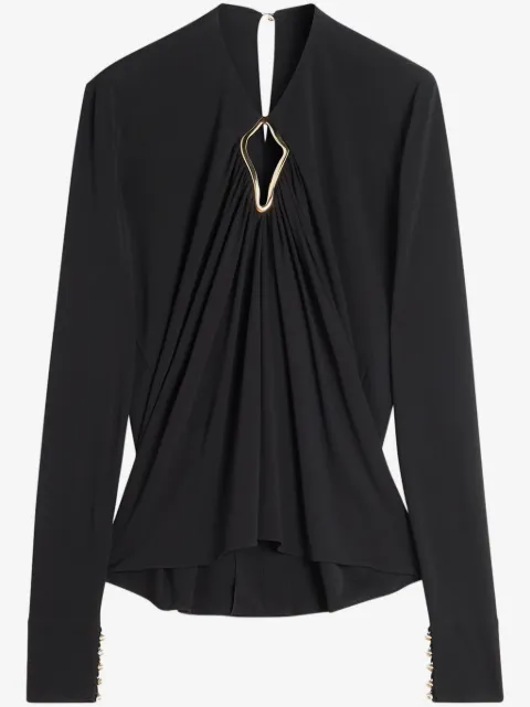 Lanvin cut-out blouse