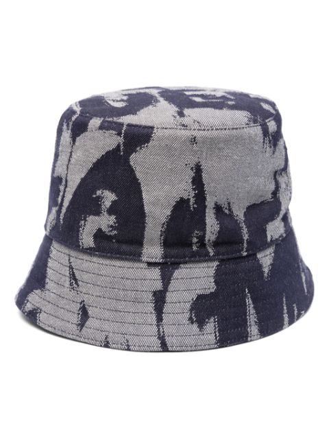 Alexander McQueen denim bucket hat Men