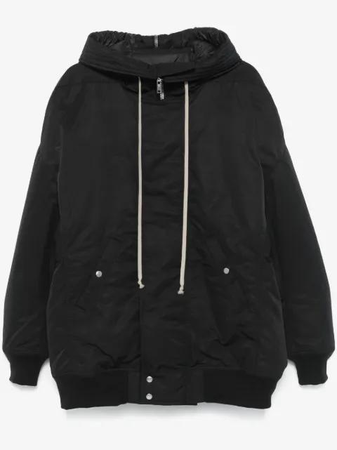 Rick Owens DRKSHDW hooded bomber jacket
