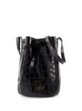 Chylak leather bucket bag - Black