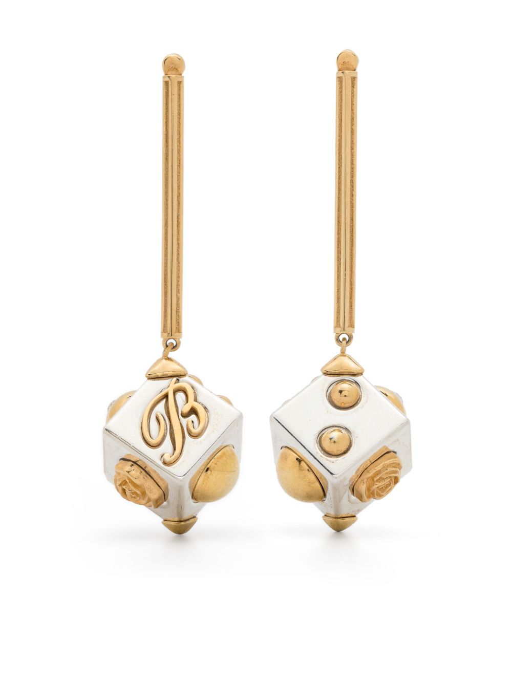 Blumarine drop earrings - Gold