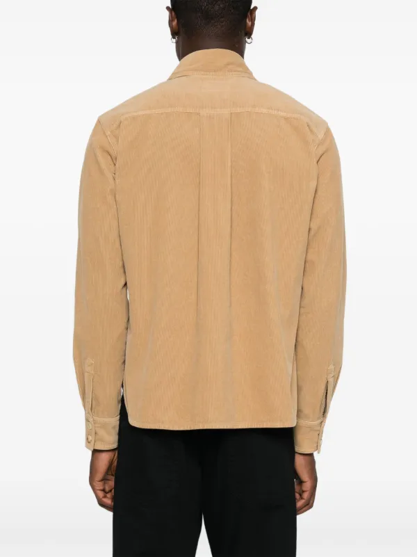 シャツ Saint Laurent Corduroy Shirt Saint Laurent Corduroy Shirt | Neutrals | FARFETCH