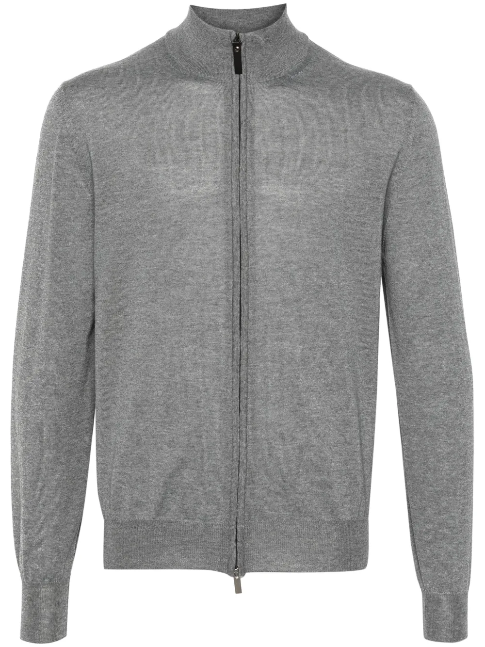 Canali merino wool cardigan | Grey | Image 1