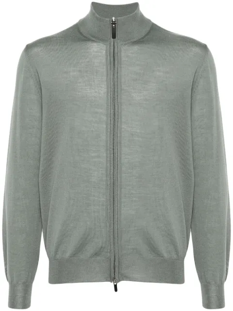 Canali merino wool cardigan
