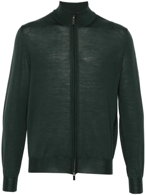 Canali merino wool cardigan