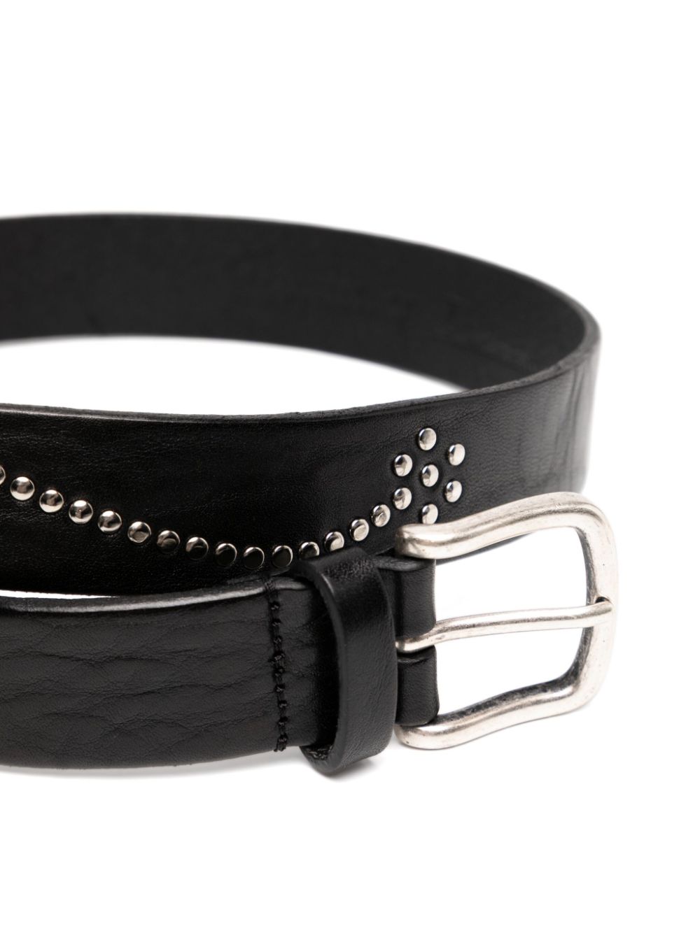 Anderson's stud trimmed belt - Zwart