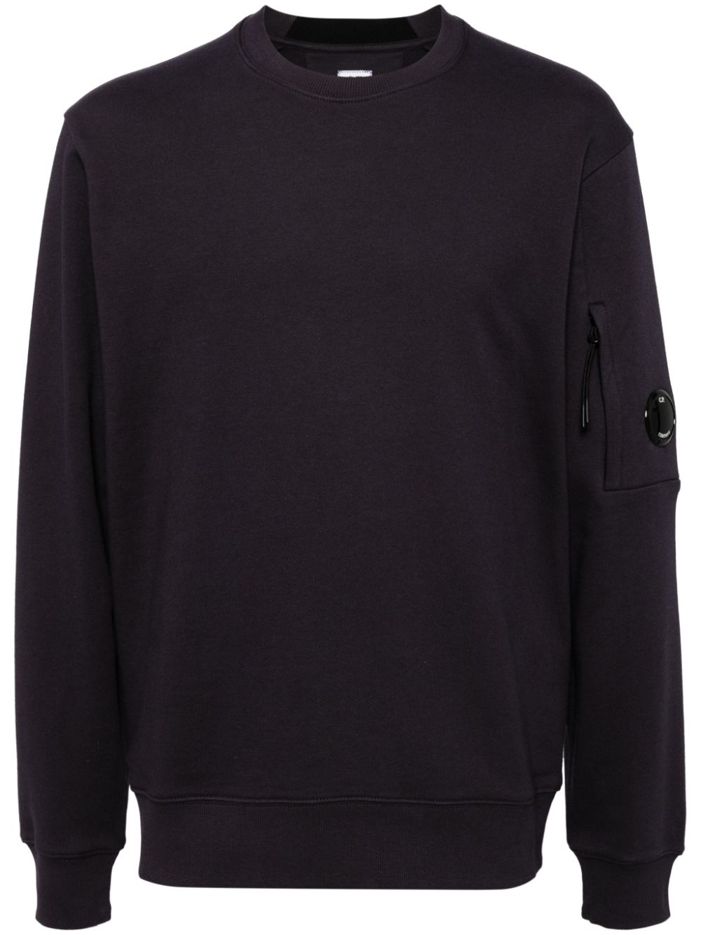 C.P. Company Diagonal Raised Fleece crew-neck sweatshirt - NIGHTSHADE 799