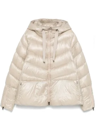 Herno Hooded Jacket | Neutrals | FARFETCH Herno Hooded Jacket | Neutrals | FARFETCH