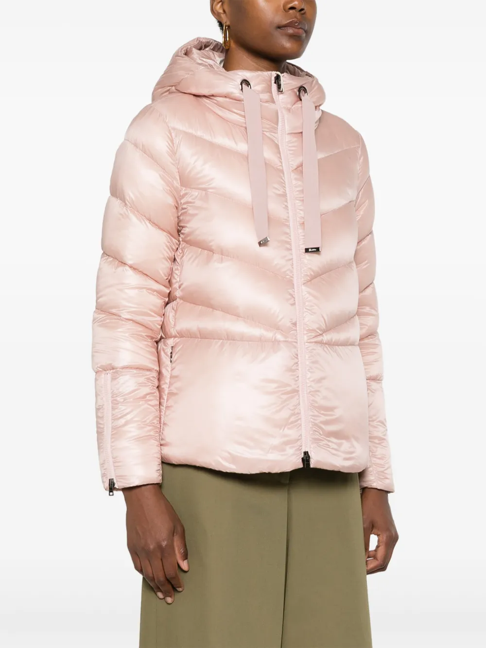 Herno Jack met capuchon Roze