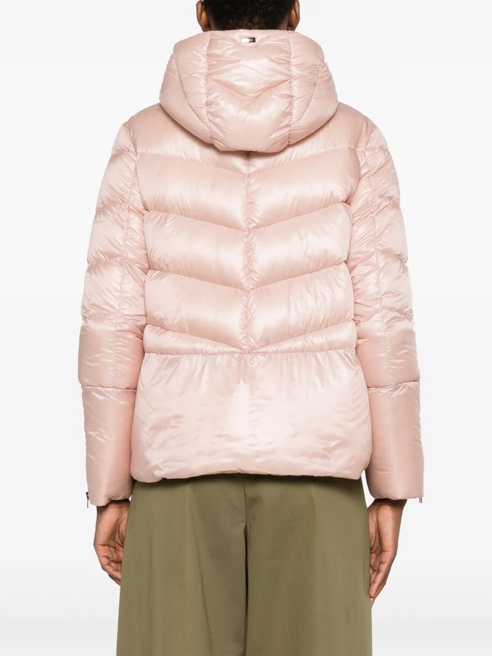 Herno Jack met capuchon Roze