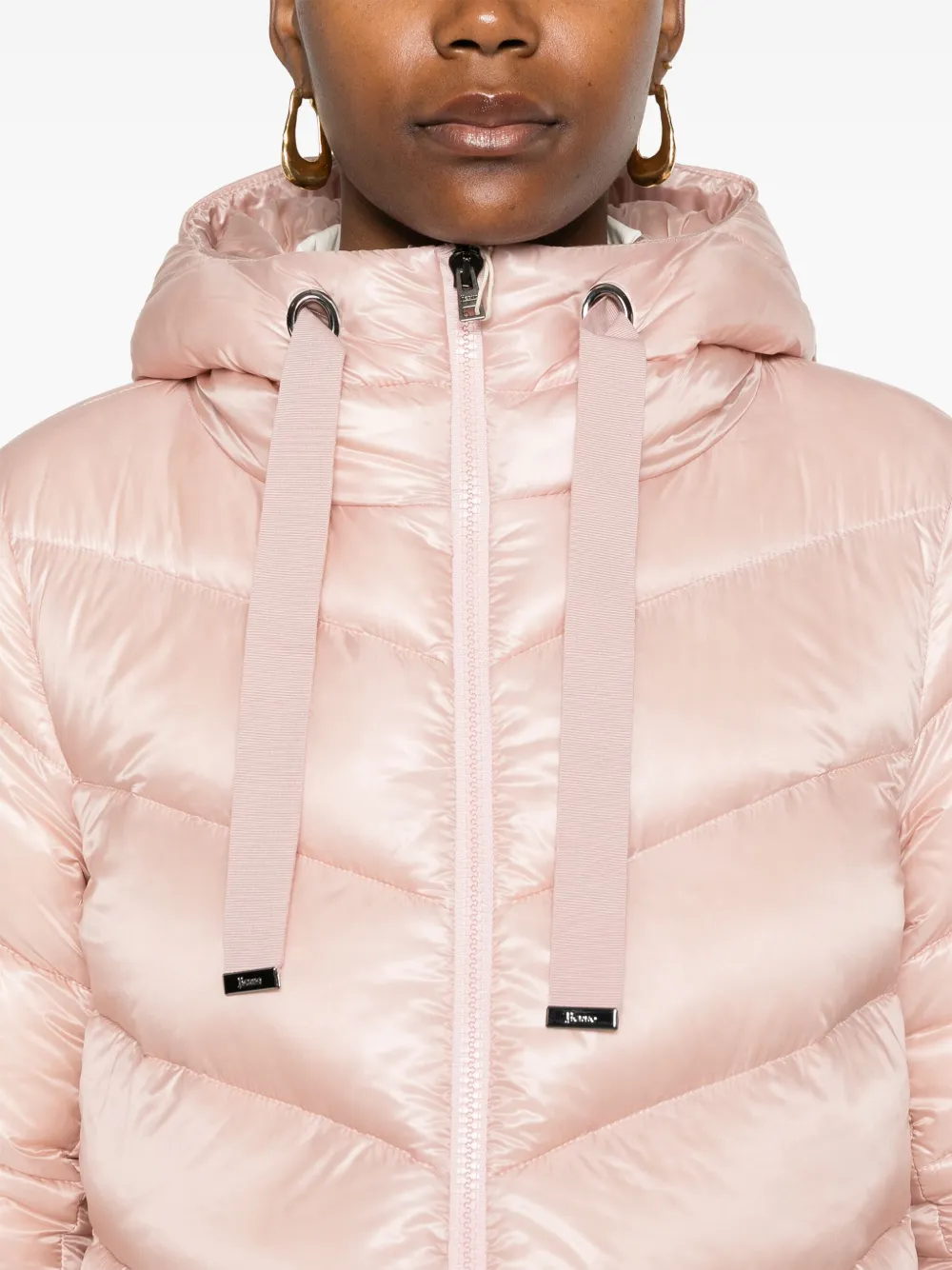 Herno Jack met capuchon Roze