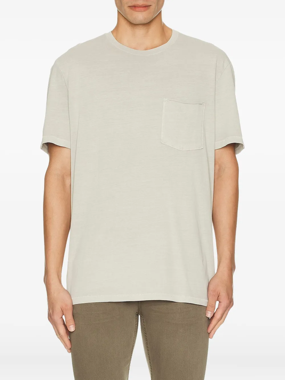 PAIGE cotton T-shirt - Beige